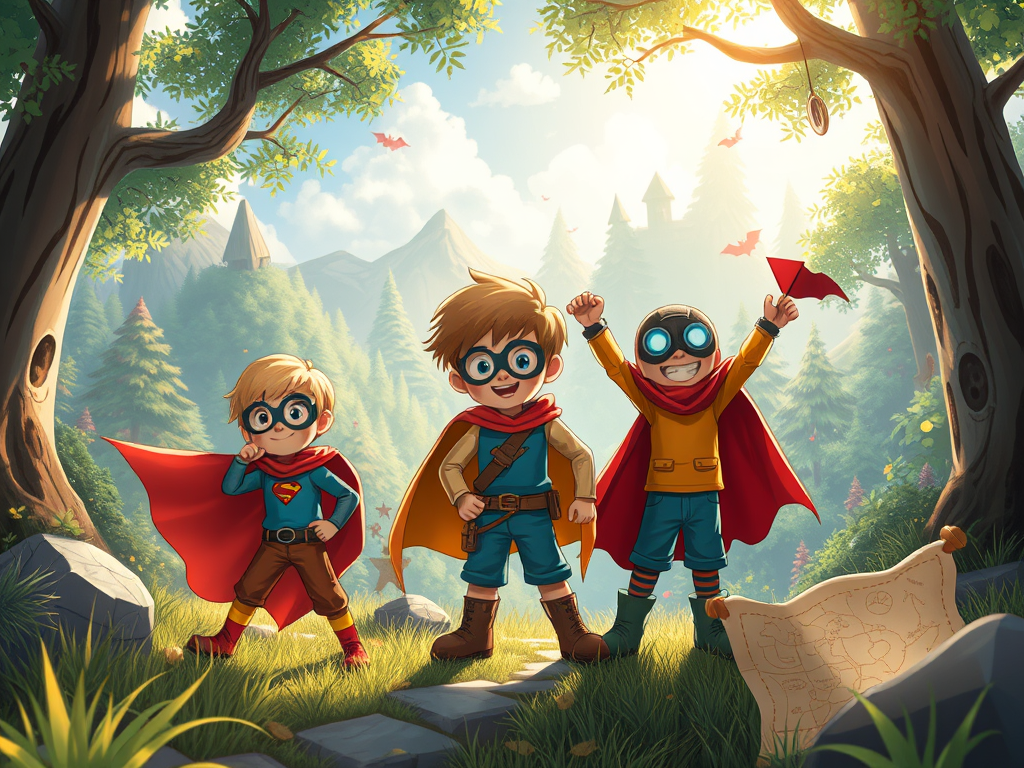 Kids Creative: Action-Packed Adventures