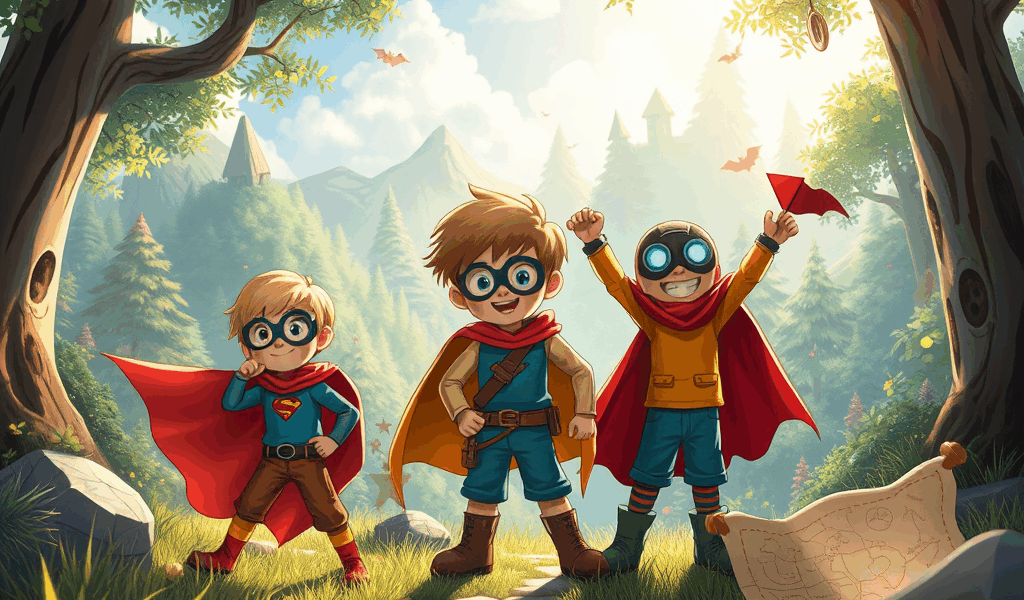 Kids Creative: Action-Packed Adventures